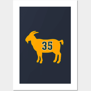 Kevin Durant Seattle Goat Qiangy Posters and Art